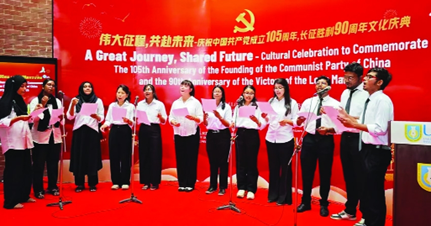 Chinese Embassy celebrates CPC anniversary
