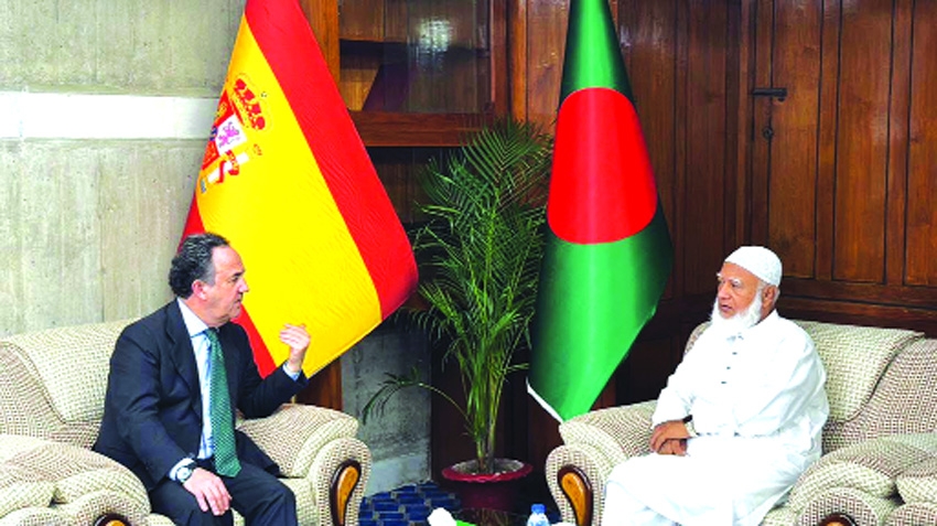Spanish  envoy meets  opposition leader,  discusses bilateral ties