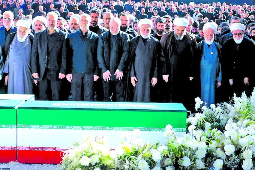 Iran's Supreme Leader absent at Khamenei’s funeral