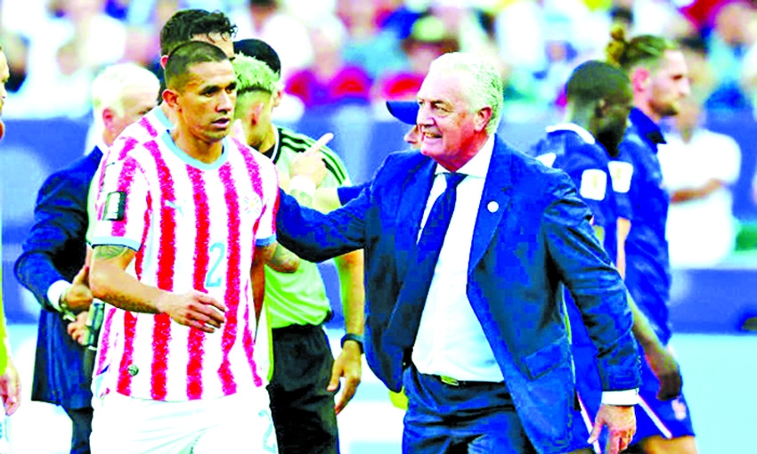 Paraguay coach says team 'fought like lions' in World Cup loss to France