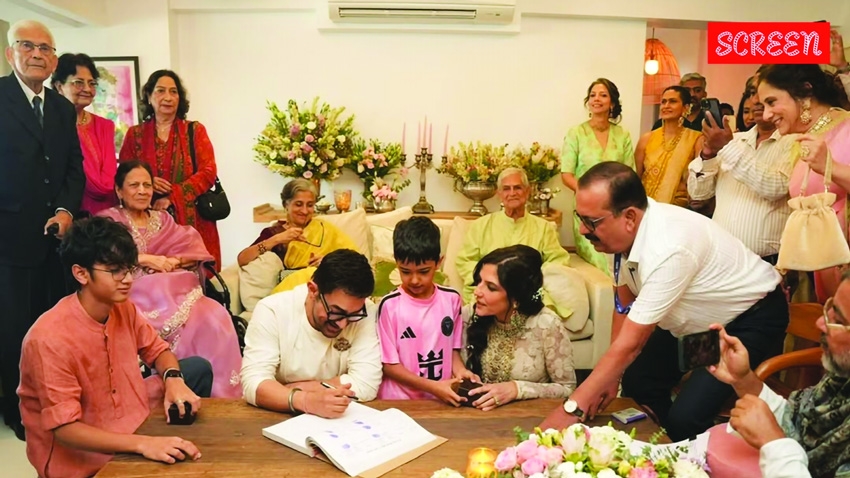 Aamir Khan, Gauri Spratt  are now married