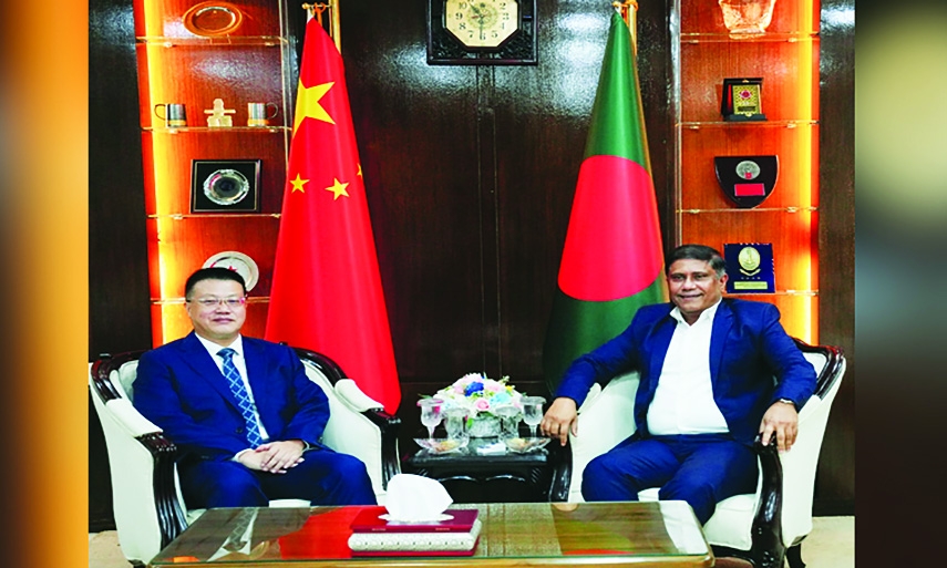 Chinese envoy meets PM's Defence Adviser