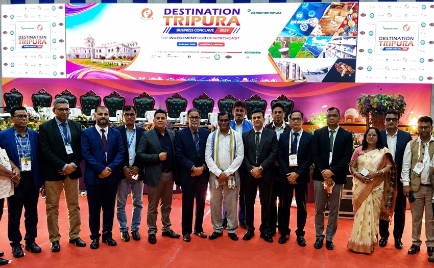 Bangladesh delegation participates in Destination Tripura Business Conclave 2026
