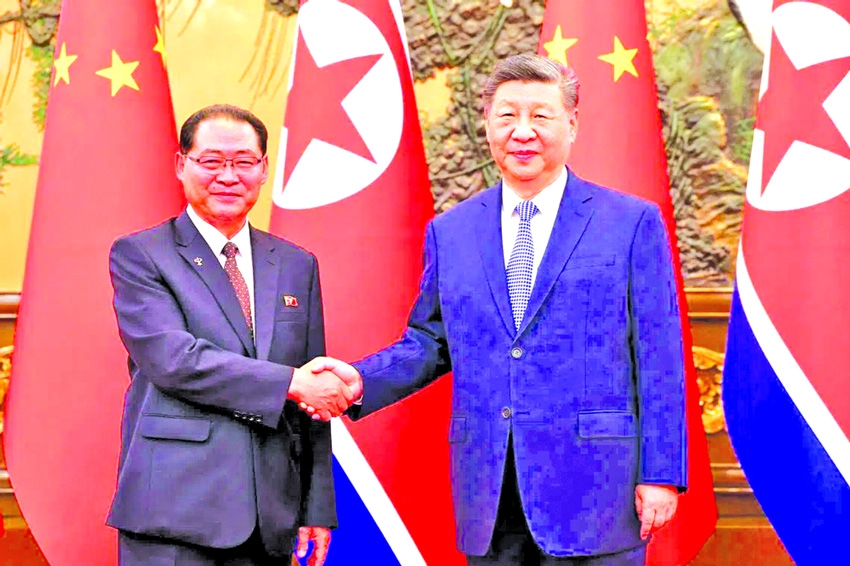 Xi urges China, North Korea to keep 'strategic resolve'