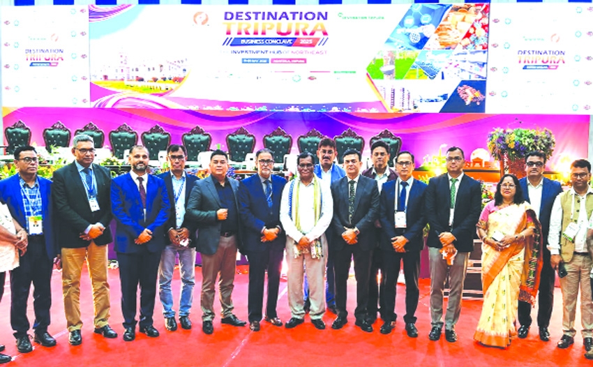 Bangladesh delegation participates in Destination Tripura Business Conclave 2026