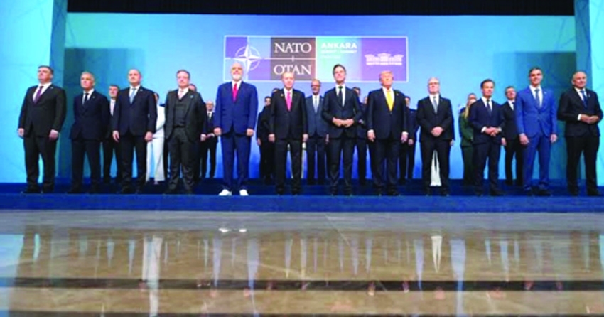 Erdogan gifts engraved revolvers to NATO leaders