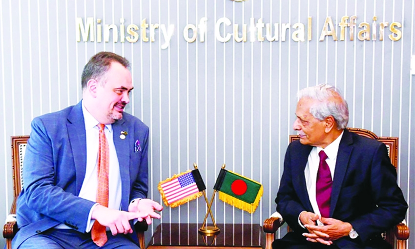US  ambassador calls on  Nitai Roy Chowdhury