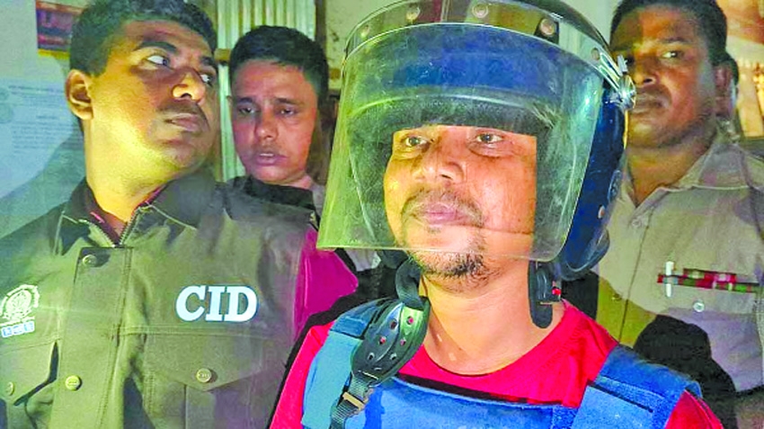 Proposed 81-ft Ram statue organizer Haridas on  4-day remand