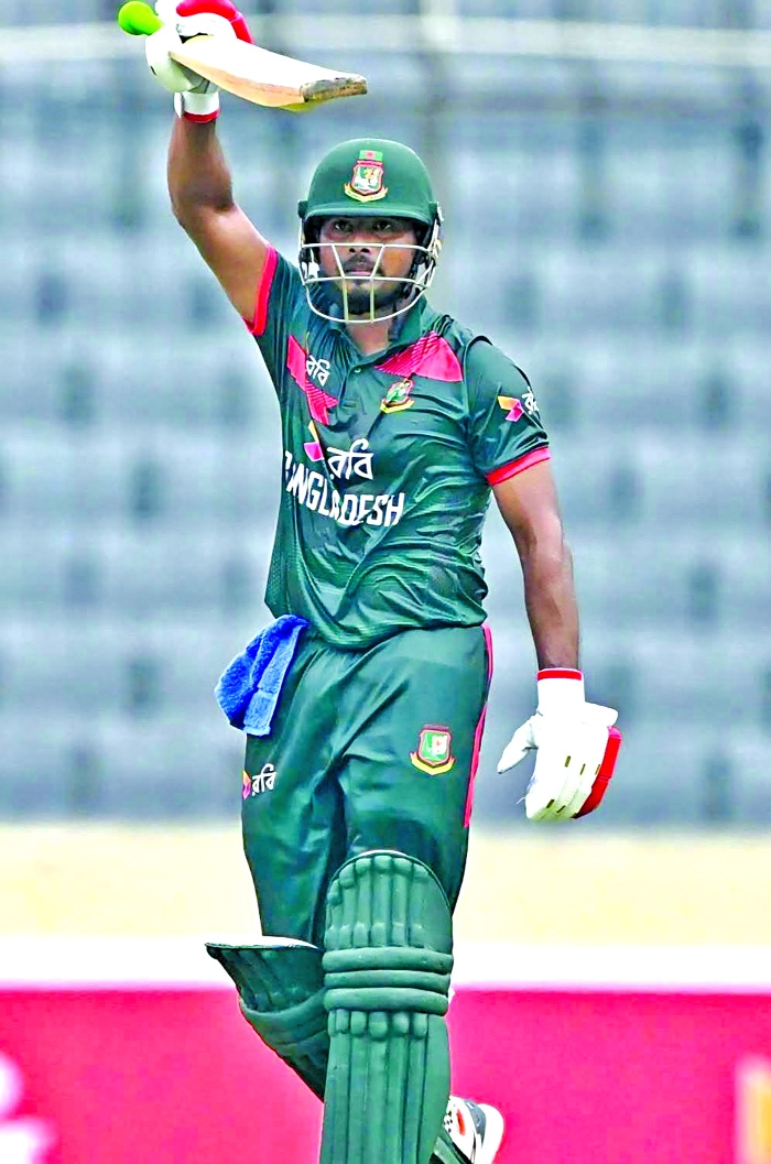 Mosaddek nominated for ICC's Player of the Month award