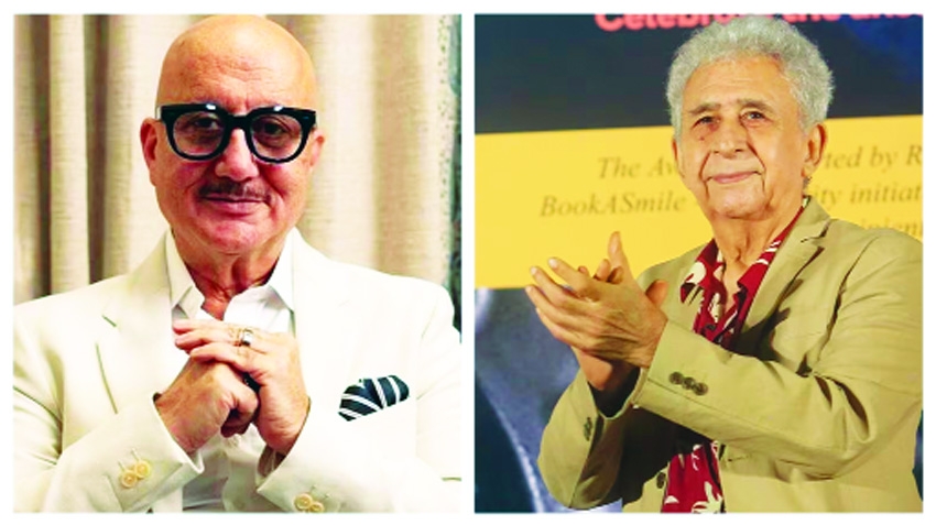 Anupam Kher reacts as old feud video with Naseeruddin Shah resurfaces