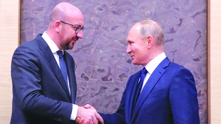 Kremlin Reviews Russian Policy for European Union