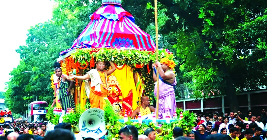 Rath Yatra celebrated in Bangladesh
