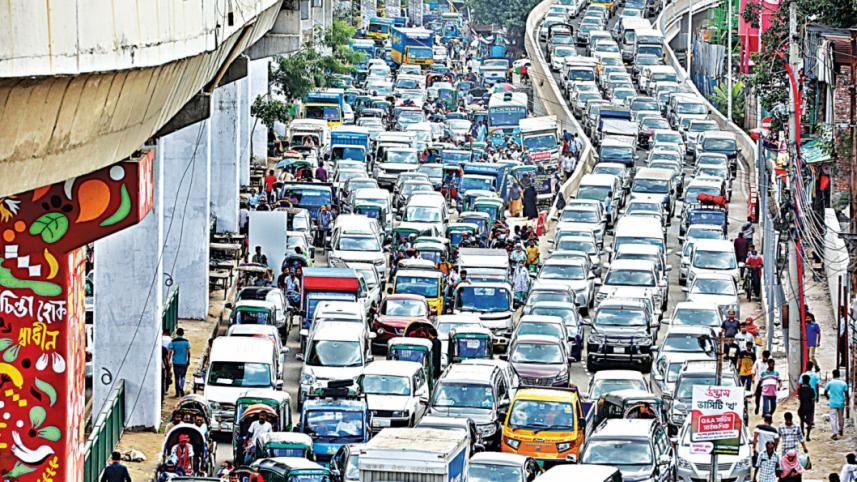 Traffic Congestion in Dhaka Remains Unabated Due to Indifferent Authorities