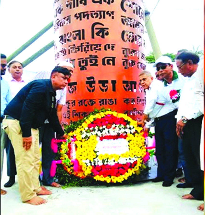 July Shaheed Day observed in Manikganj with great enthusiasm