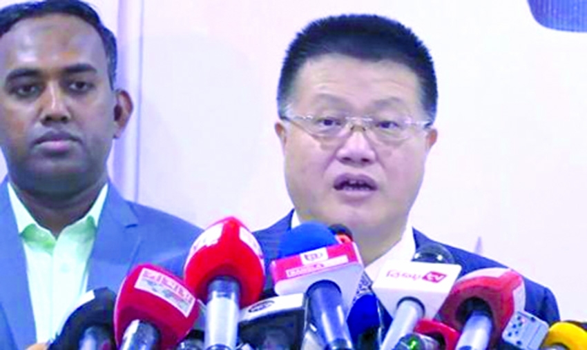 Chinese Ambassador Yao Wen envisions bullet trains running across Bangladesh