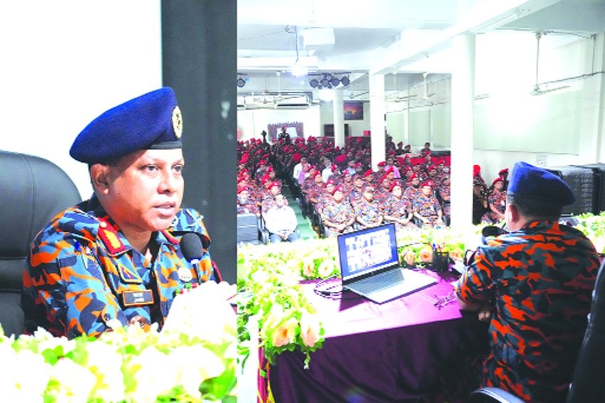 Fire Service chief urges personnel to prioritize professional duties