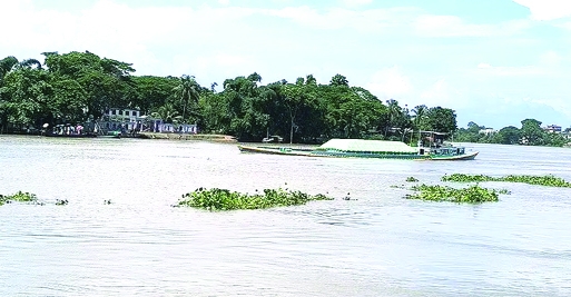 Low-lying areas flooded in Sunamganj