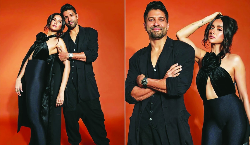 Farhan Akhtar, Shibani Dandekar face online criticism