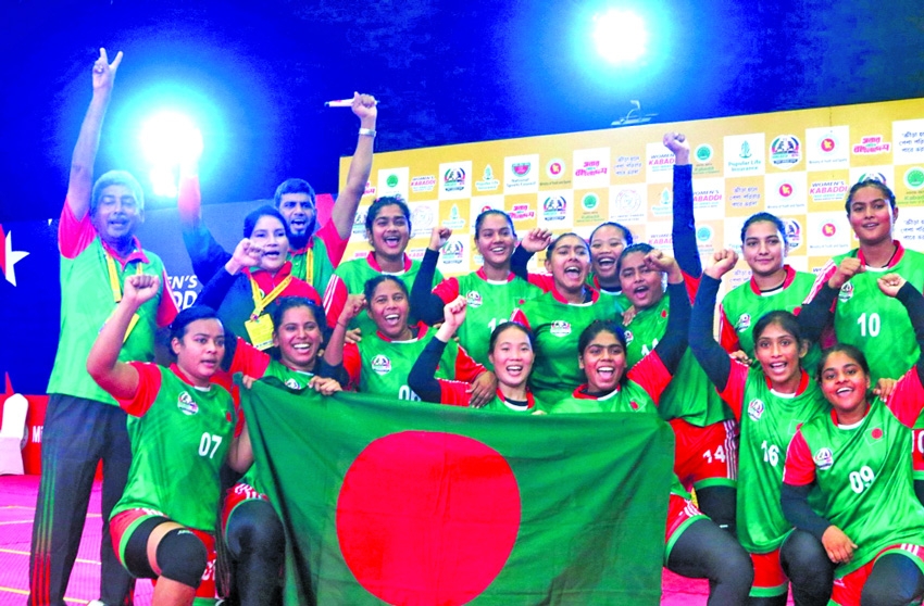 Bangladesh women's kabaddi team aim to finish test series with win