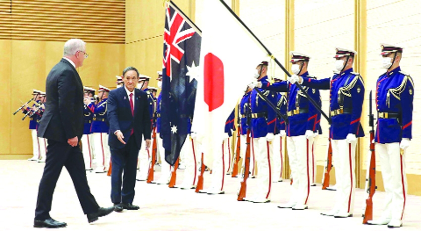 Japan and Australia Sign Military Pacts