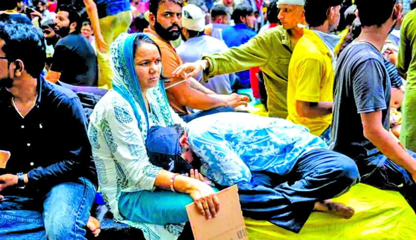India youth protests end