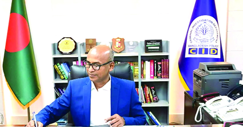 Barrister Mosharraf Hossain takes charge as chief of CID