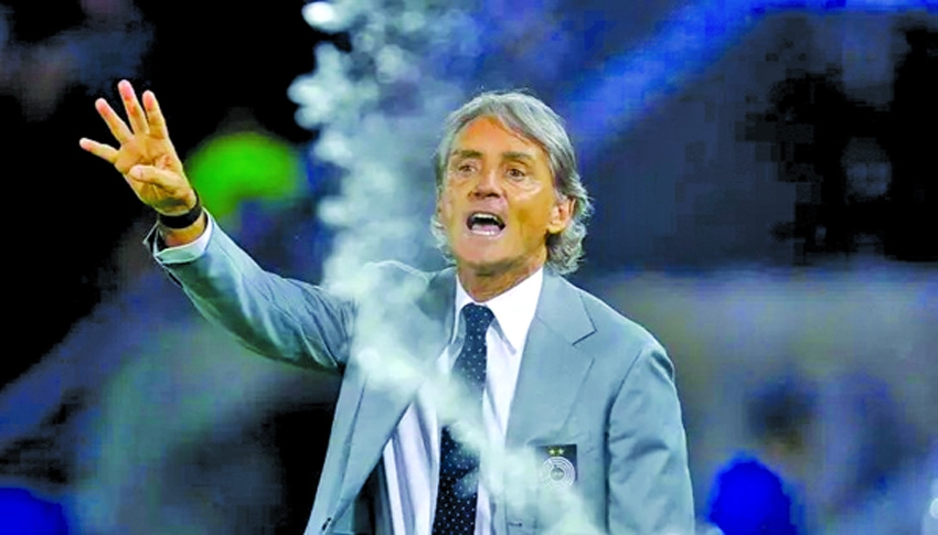 Mancini returns as Italy coach with  Ranieri as technical director