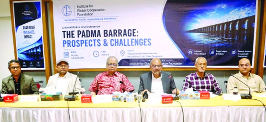 National dialogue highlights Padma Barrage’s role in  climate, food security