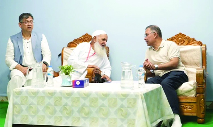 PM meets Hefazat Ameer 
