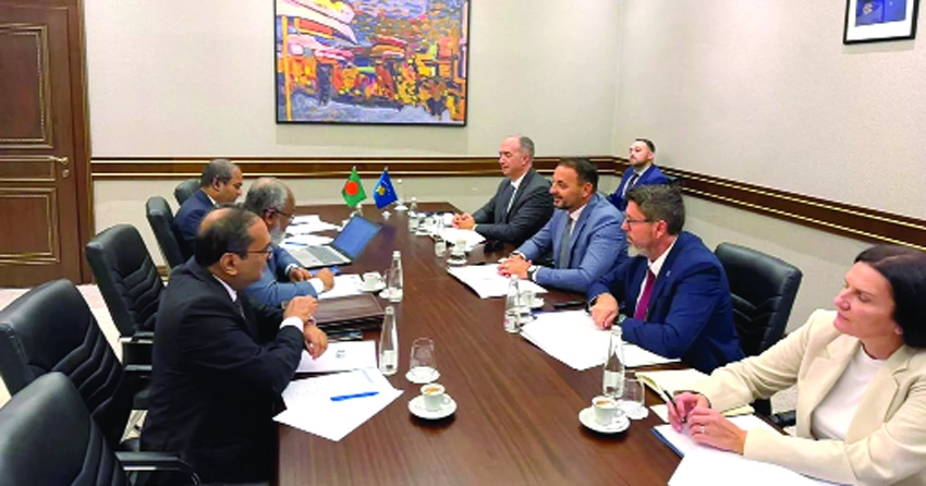 BD, Kosovo reaffirm strong opposition to all transnational crimes