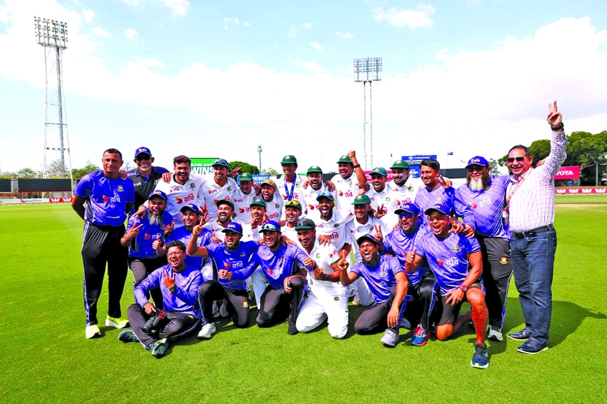 Shanto hails pace bowling revolution after Bangladesh's historic win