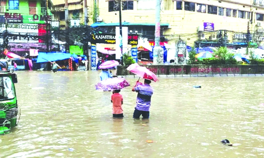Ctg's low-lying areas submerged again after heavy rain