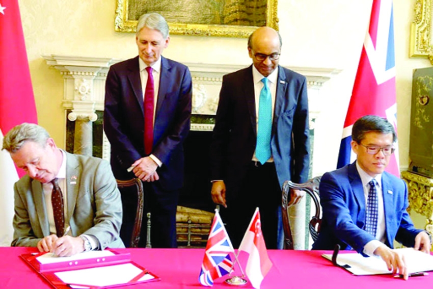 Britain Reviews Commercial Ties With Singapore
