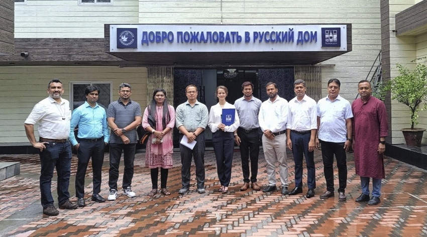 TMGB, Russian House in Dhaka discuss closer cooperation in technology journalism