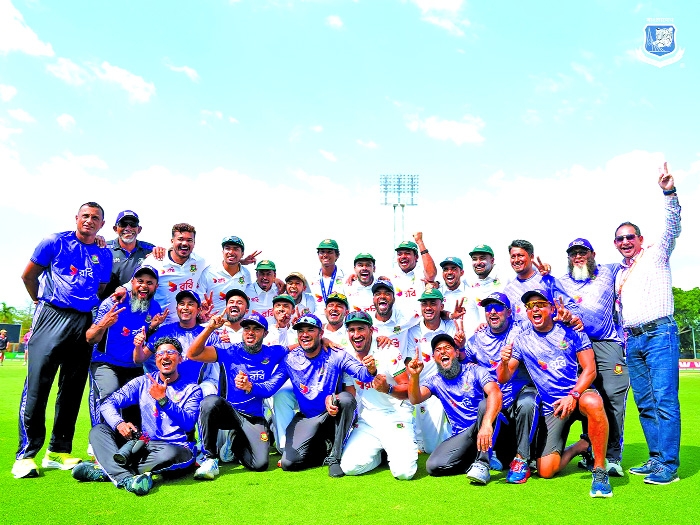 Bonanza for Bangladesh on rankings following Darwin Test win