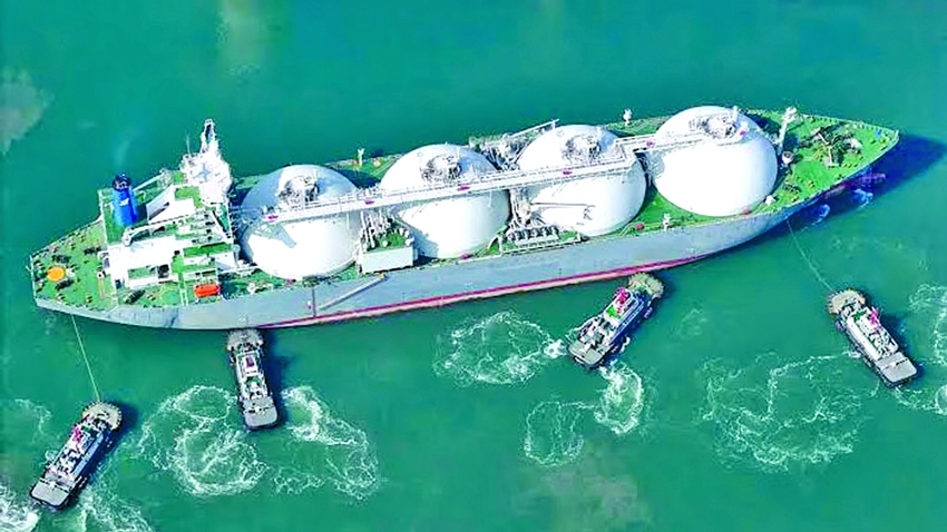 Excelerate terminal resumes gas supply