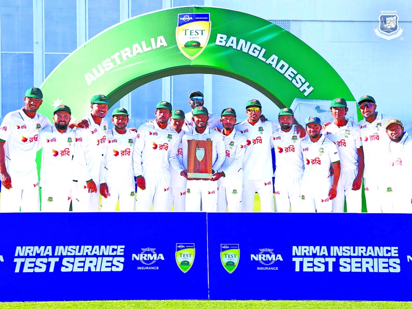 Bangladesh rise to 6th in Test rankings after Australia series draw