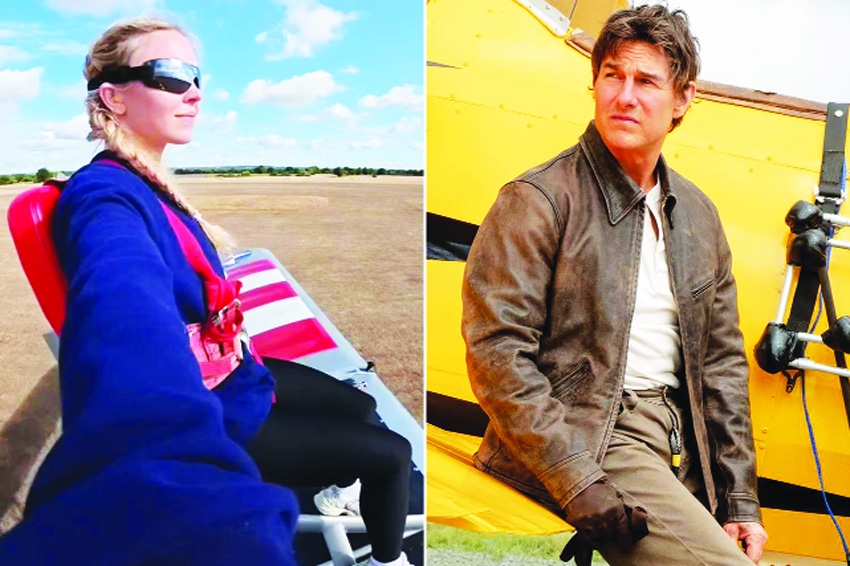 Sydney Sweeney tells Tom Cruise ‘watch out’ after wild airplane stunt