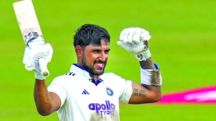 Jurel smashes ton as India take  control of Colombo Test