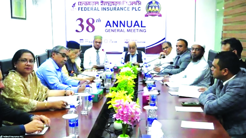 38th AGM of Federal  Insurance PLC held 