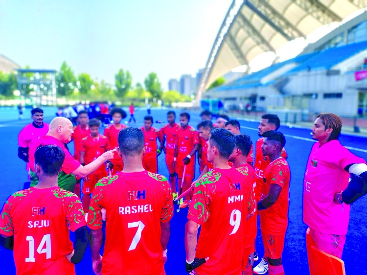National Hockey team face China today in practice match