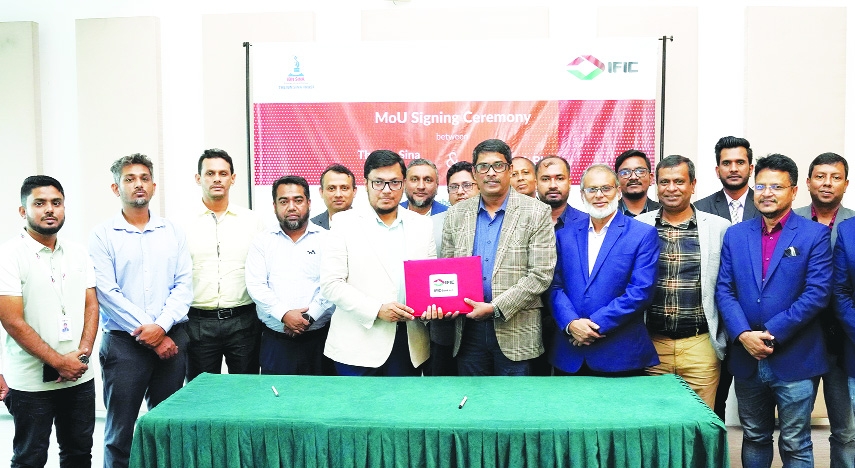 IFIC Bank and The Ibn Sina Trust  sign MoU