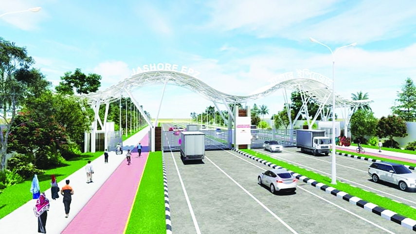 Nearly 50pc industrial plots  ready at Jashore EPZ