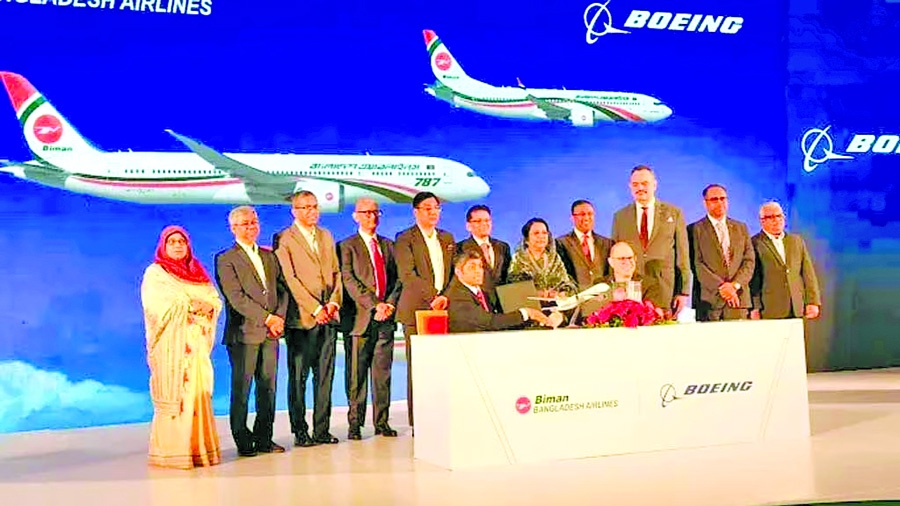 Legal notice questions Biman's $3.7bn Boeing deal