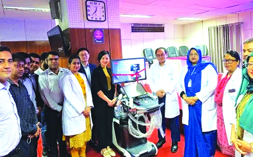 BMU inaugurates machine for detecting liver, thyroid cancer