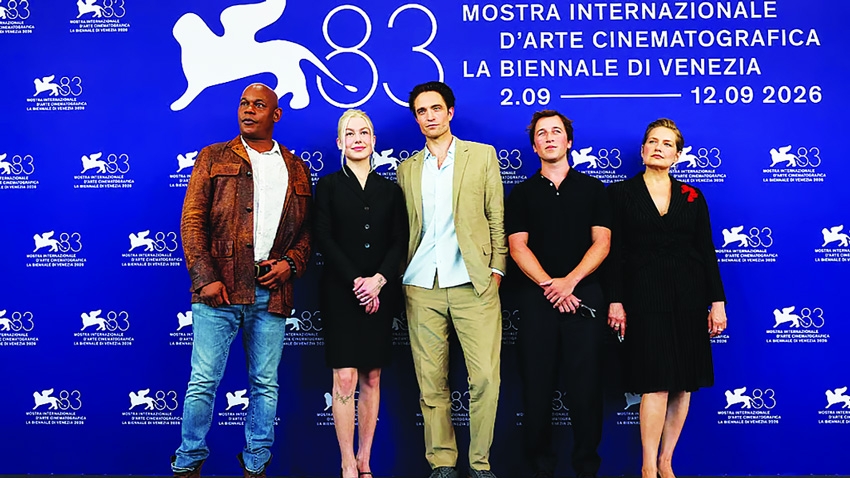 Pattinson's film takes aim at ‘reality TV's darkest era’ at the Venice Film Festival