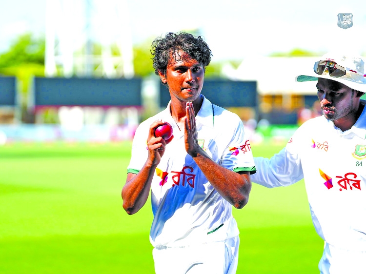 Hasan Mahmud among the nominees for ICC Player  of the Month Award 