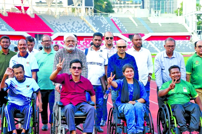 Archery president Chapol announces  six wheelchairs for Para athletes