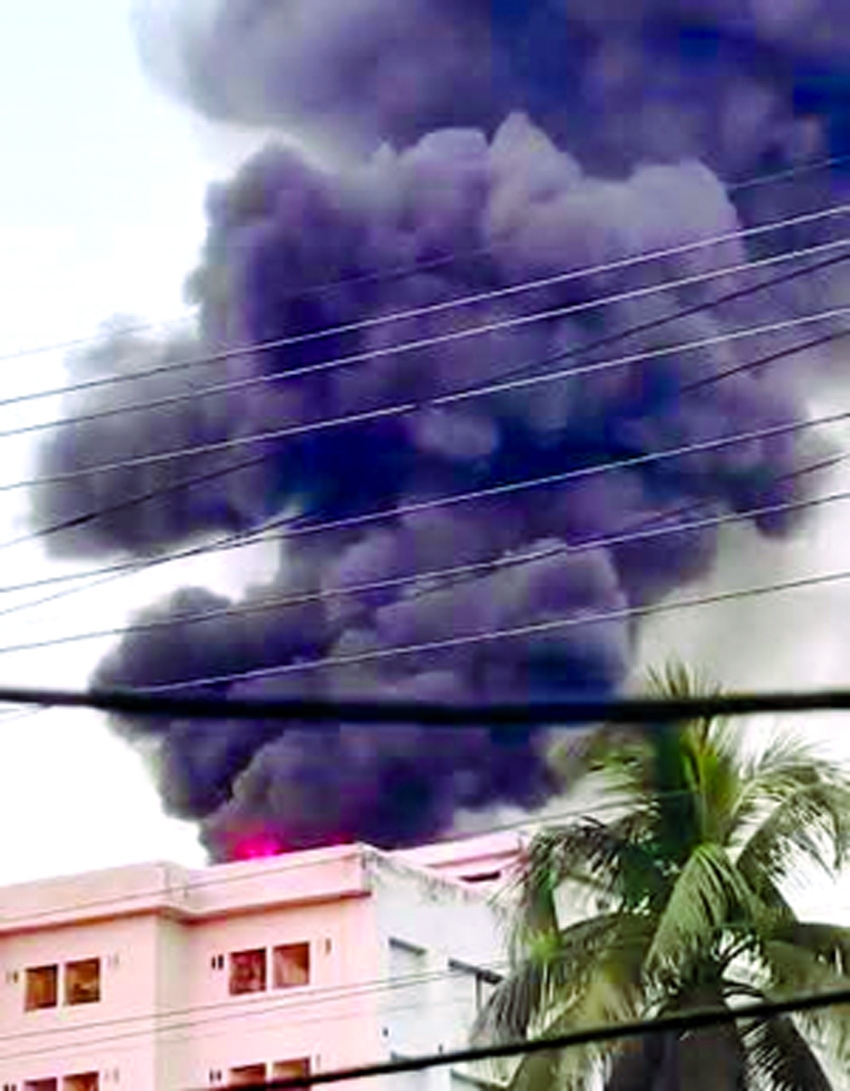 Probe body formed over Mymensingh hospital fire