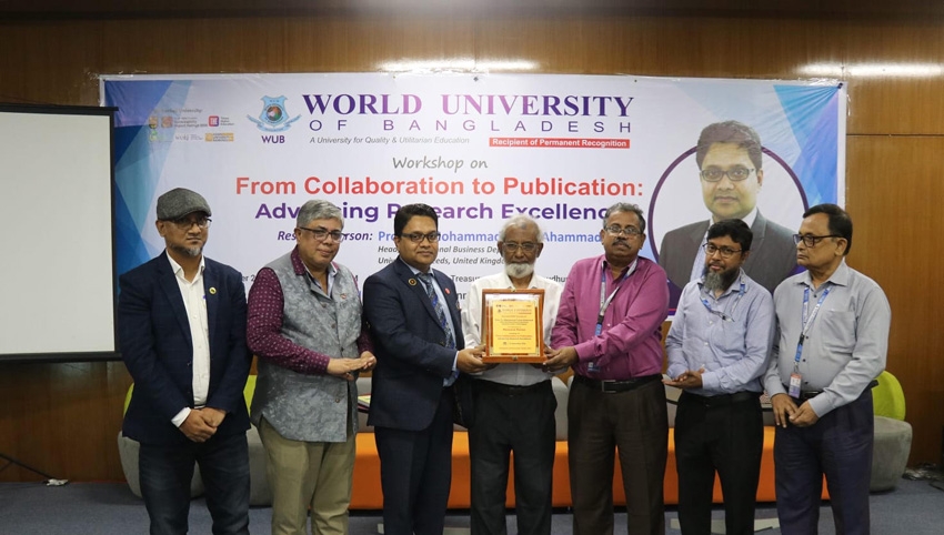 WUB organizes workshop on Advancing Research Excellence in Collaboration with University of Leeds